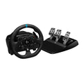 Logitech G923 Steering Wheel y Pedales para Xbox X|S, Xbox One y PC con TRUEFORCE de hasta 1000 Hz, Retroalimentación de Fuerza, Pedal Responsive, Control de Lanzamiento con Doble Cutch, y Cubierta de Cuero Verdadero