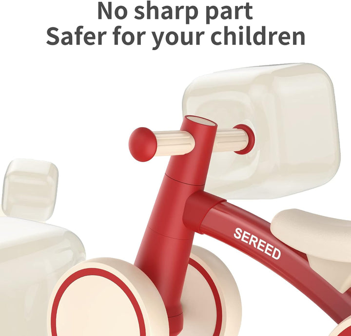 SEREED - Bicicleta de equilibrio para bebés de 1 año, niños y niñas...