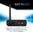 Receptor de audio Bluetooth de alta fidelidad B2 LDAC aptX HD para estéreo