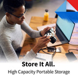 Toshiba Canvio Advance - Disco duro externo portátil de 4 TB USB 3....