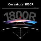 INNOCN Monitor curvo ultra ancho de 49 pulgadas 3840 x 1080P 144Hz,...