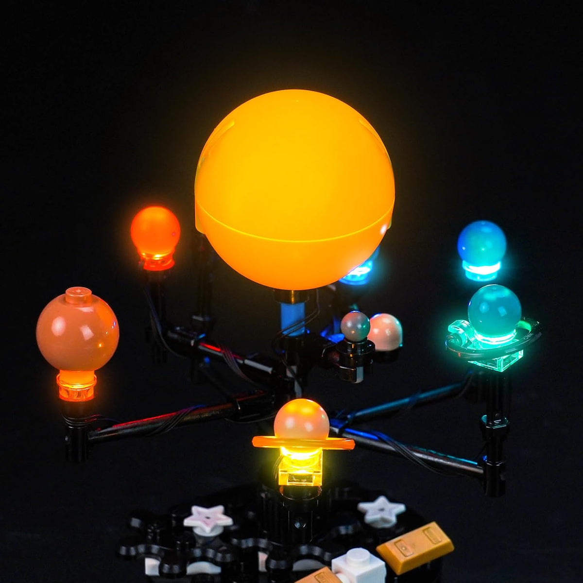 Iluminación LED compatible con el telescopio de exploración espacial LEGO 31378, solo luces, kit de luz compatible con LEGO Creator 3 en 1 31378, no incluido el modelo