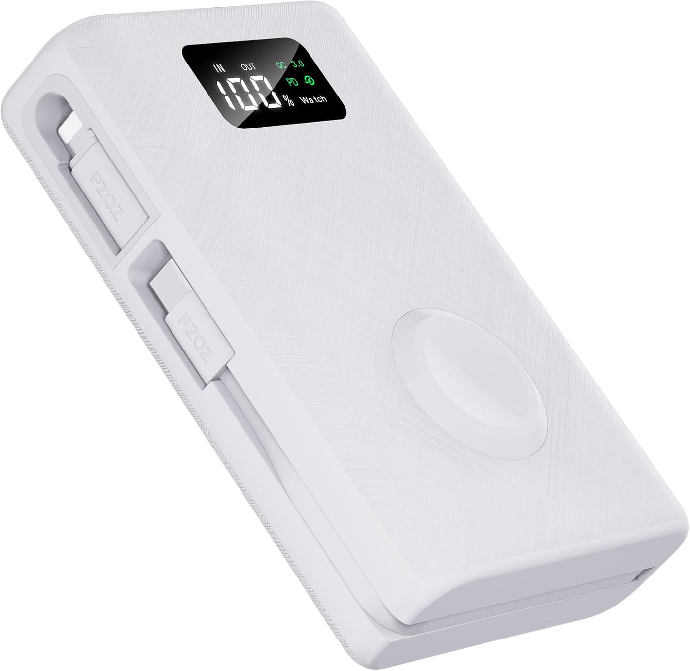 PZOZ Cargador portátil de 20000 mAh con cargador de Apple Watch, ca...