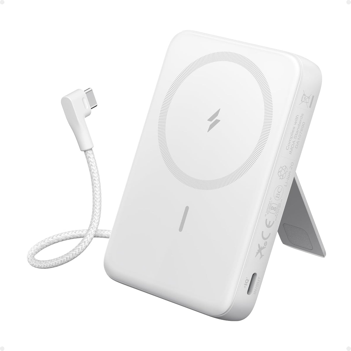 Anker Zolo Banco de Energía Magnético, Cargador Portátil Inalámbric...