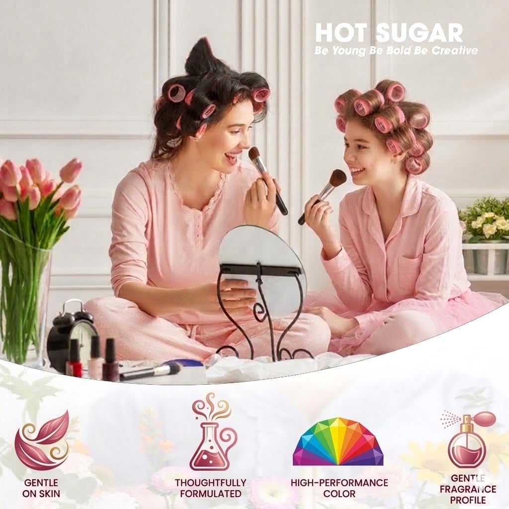 Hot Sugar - Kit de maquillaje para niñas pequeñas de 4 a 6 años, ju...