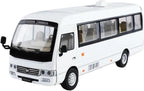 1 24 para Toyota Coaster Bus Aleación Modelo de coche