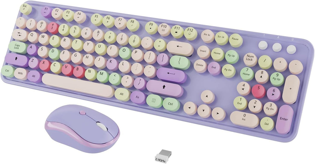 Teclado y mouse inalámbricos para máquina de escribir \u2013 Teclad...
