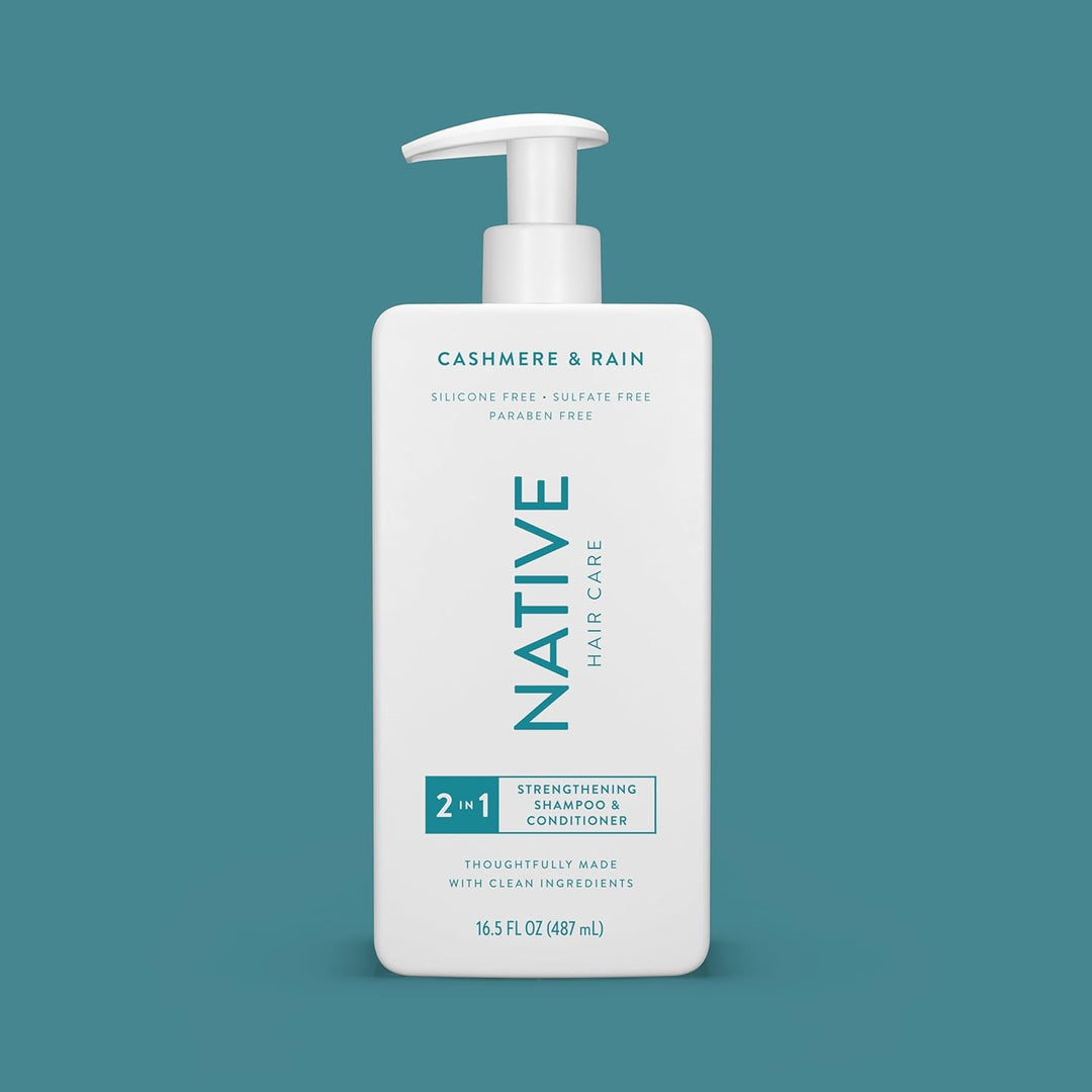 Native Cashmere &amp; Rain 2N1 Set de champú y acondicionador 16.5...