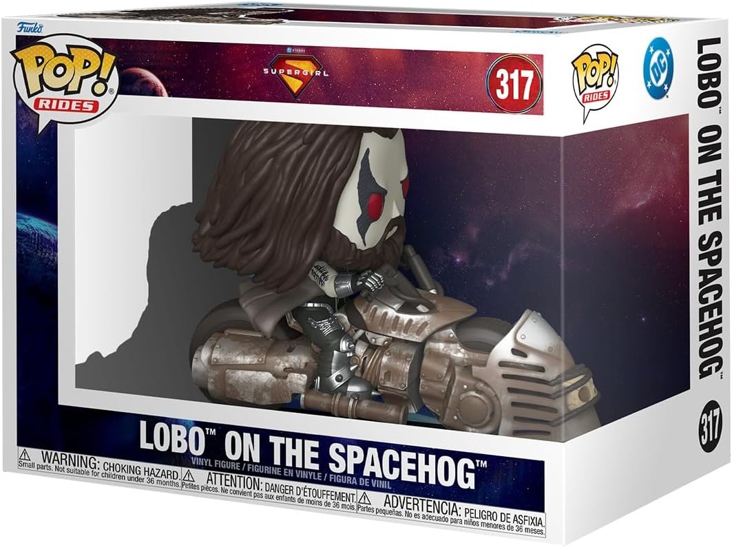 Funko Pop! Ride: Supergirl - Lobo on the Spacehog - Collectable Vin...