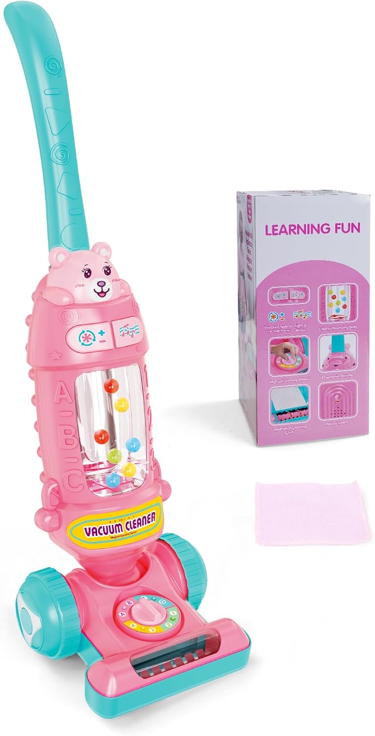 Kids - Juguete al vacío para niños de 18 meses o más, con luces y