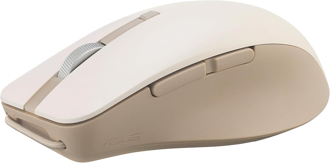ASUS Ratón inalámbrico SmartO Silent Plus - Modo dual (BT\/2.4GHz),...