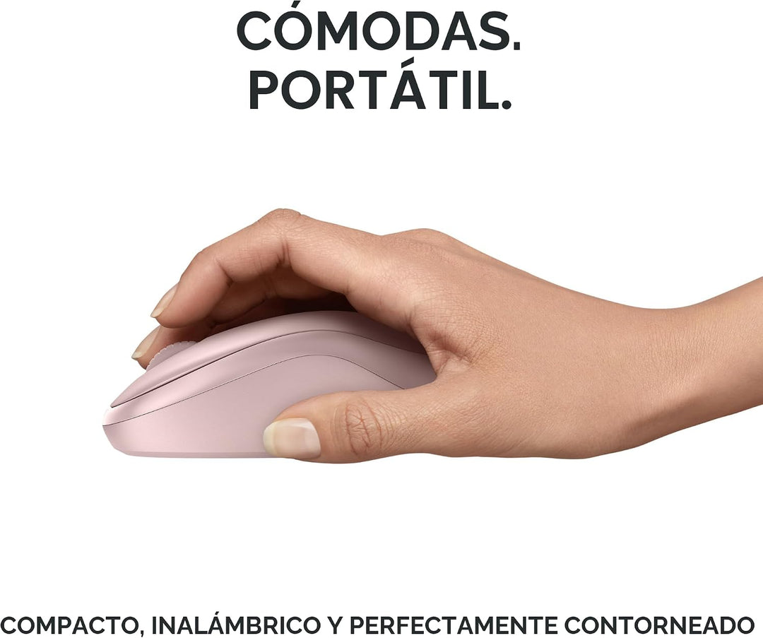 Logitech M240 - Ratón Bluetooth silencioso, inalámbrico, compacto,...