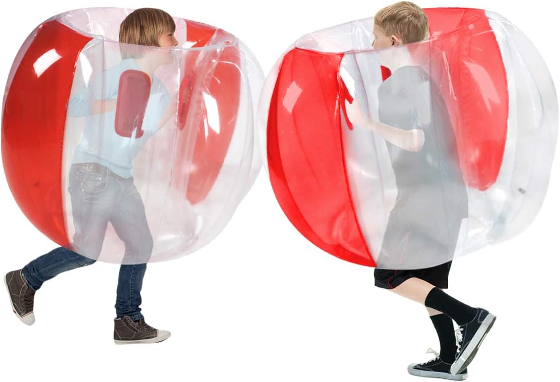 ZHUYNXIR 2 piezas de pelotas Sumo para niños, pelotas de parachoques para niños, pelota Sumo para niños, pelota de juego de césped para niños para juegos de equipo al aire libre para 3+ años (36