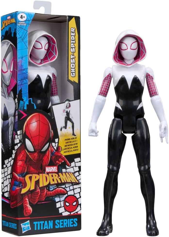 SPIDER-MAN Marvel Titan Series - Figura de acción de araña