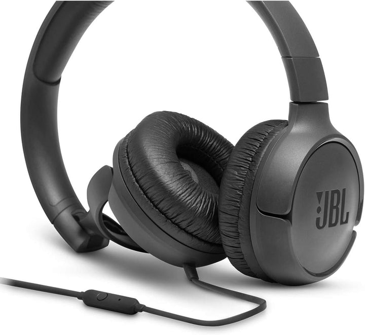JBL Tune 500 - Auriculares con cable en la oreja, sonido JBL Pure B...