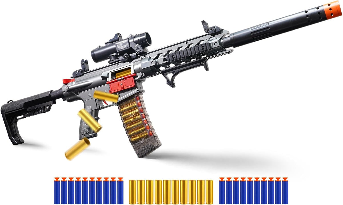 SUPERHIGH Blaster automático de espuma 741128 JellyBullet Blaster