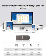 Lexar Unidad flash USB tipo C E32C de 128 GB, USB-A y USB-C 3.2 Gen...