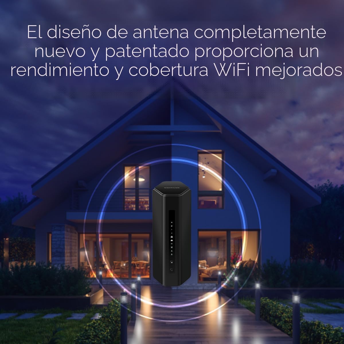 NETGEAR Nighthawk Router WiFi 7 de doble banda (RS200) Solo router...