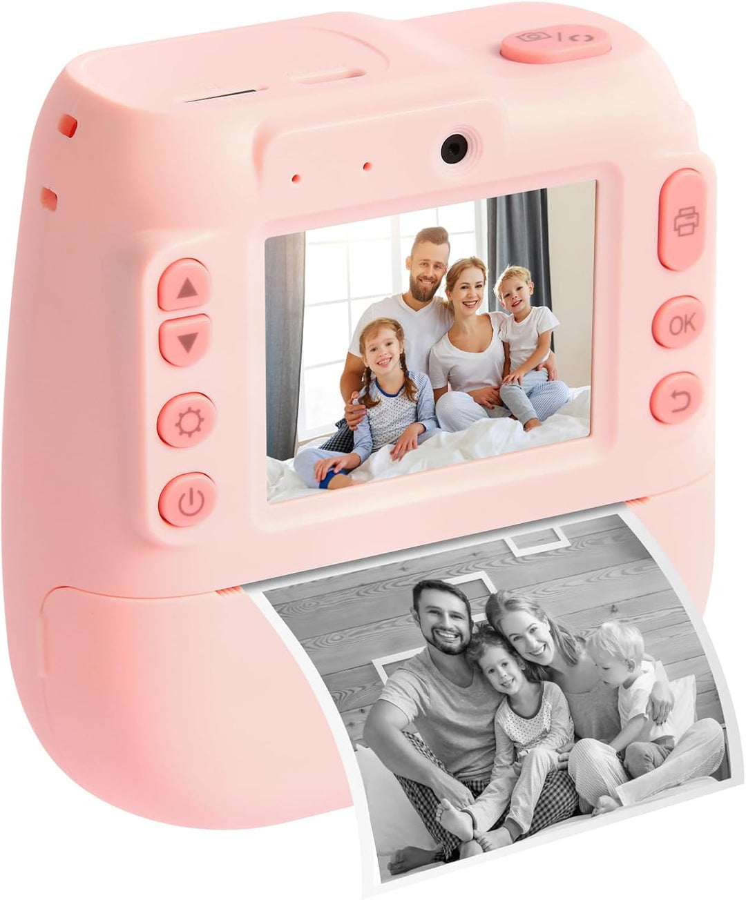 Cámara de impresión instantánea para niños con impresora térmica, m...
