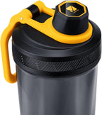 VOLTRX - Botella agitadora, mezclador eléctrico recargable con USB C de galio, para batidos de proteínas y batidos de reemplazo de comidas, sin BPA, fabricado con Tritan, 24 onzas