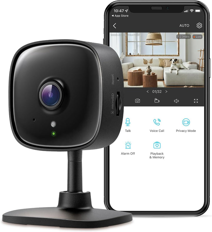 Tapo - Nueva cámara de seguridad interior TP-Link de 2K para monito...