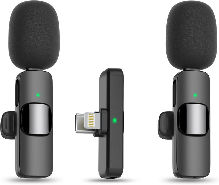 MAYBESTA Micrófono Lavalier inalámbrico para iPhone, iPad, Android,...