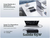 Baseus Cargador portátil compacto de 20000 mAh de 45 W, banco de en...