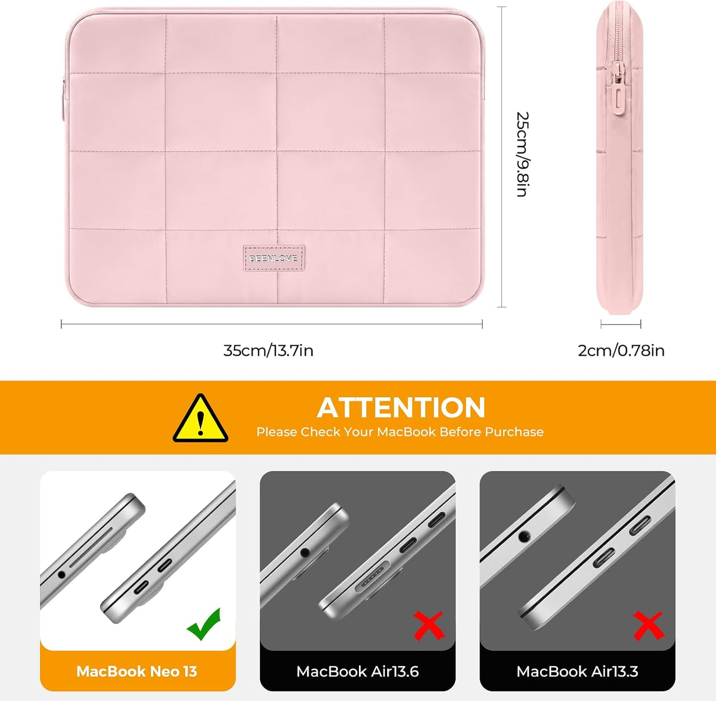 EooCoo Funda para MacBook Neo de 13 pulgadas modelo A3404 2026 con...