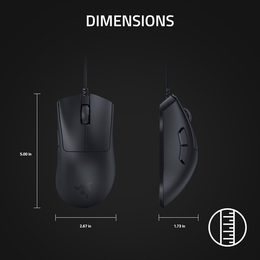 Razer DeathAdder V3 - Ratón de juegos con cable: 59g Ultra ligero -...