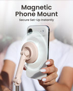 KraftGeek Trípode Magnético para Teléfono para iPhone, Trípode JustTap para MagSafe