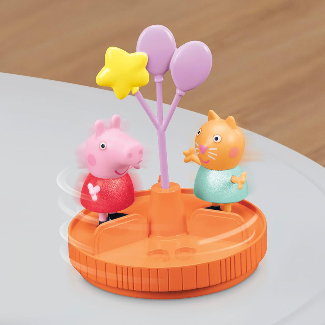 Peppa Pig Juego de autobús de fiesta 2 en 1 con 3 figuras