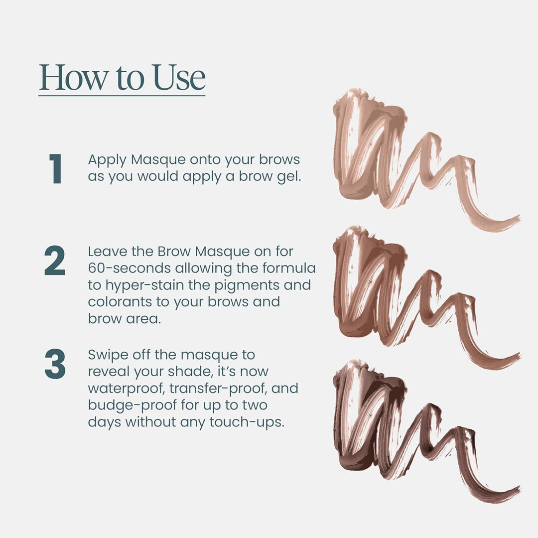 Wonderskin Wonder Blading - Máscara de tinte para cejas de larga du...