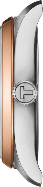 Tissot PR 100, cuarzo suizo, 1.339 in, esfera de nácar, reloj para mujer