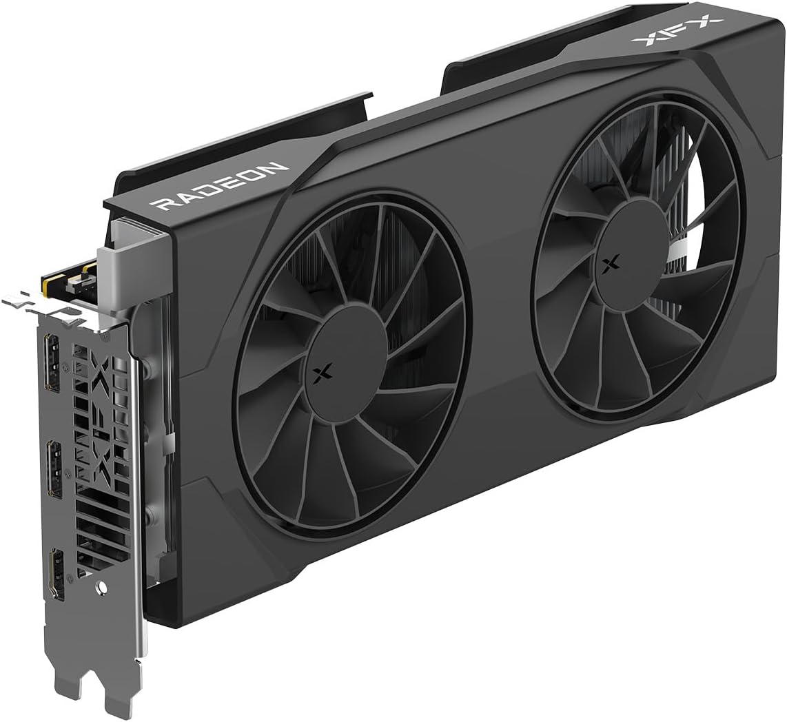XFX Swift AMD Radeon RX 9060 XT OC Edición para juegos con 16 GB GD...