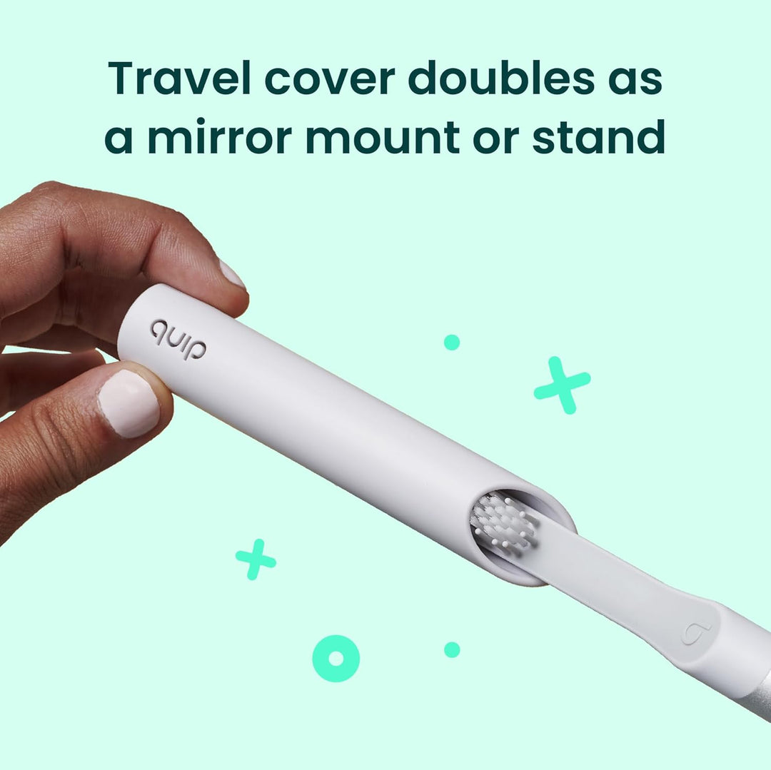 Quip - Cepillo de dientes sónico para adultos con temporizador - In...