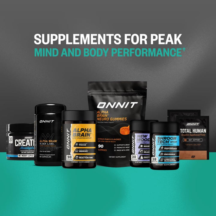 ONNIT Total Human - Paquetes diarios de vitaminas para