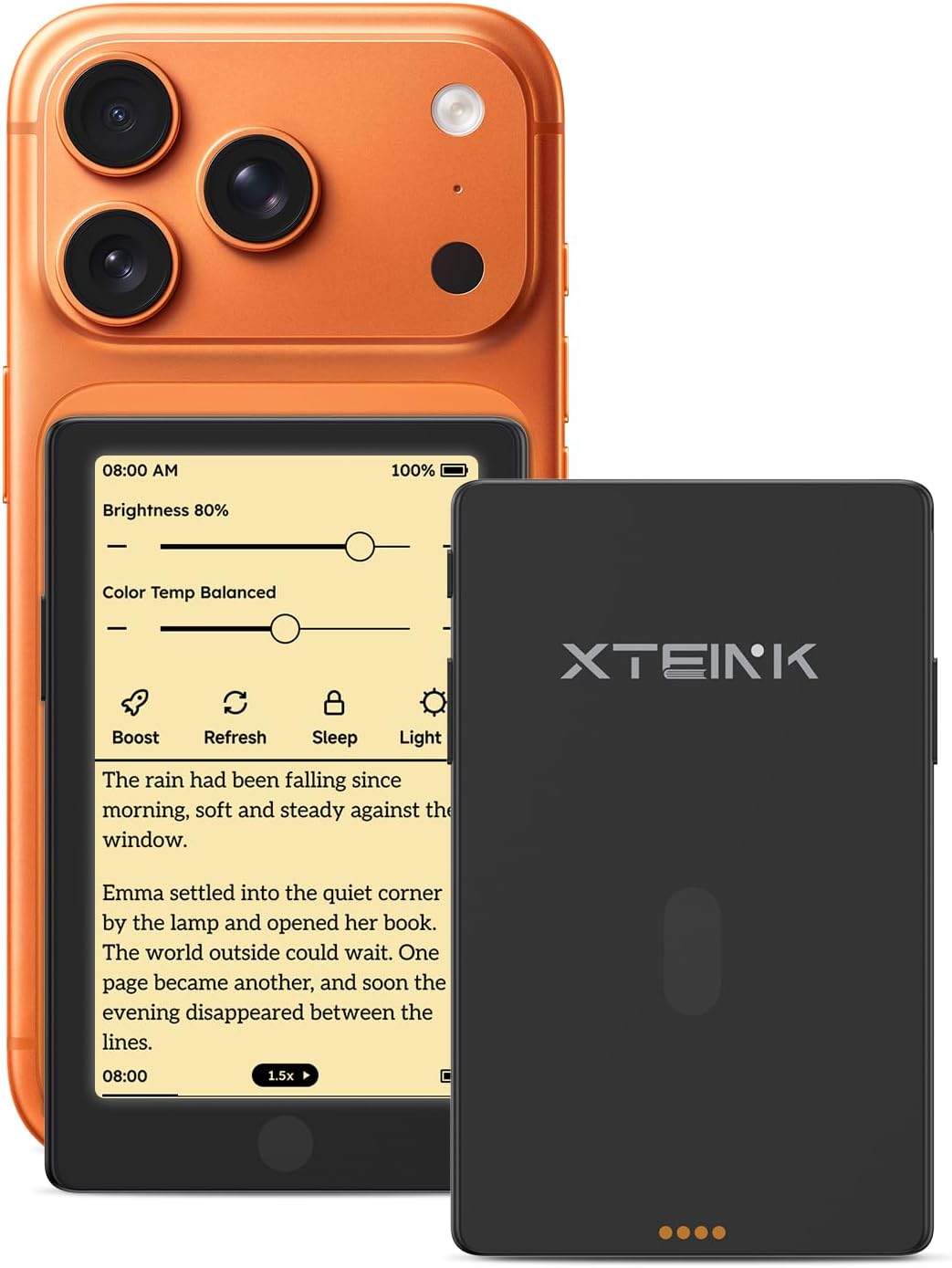 XTEINK X4 Pro - Lector de libros electrónicos de 4.3" con luz frontal y