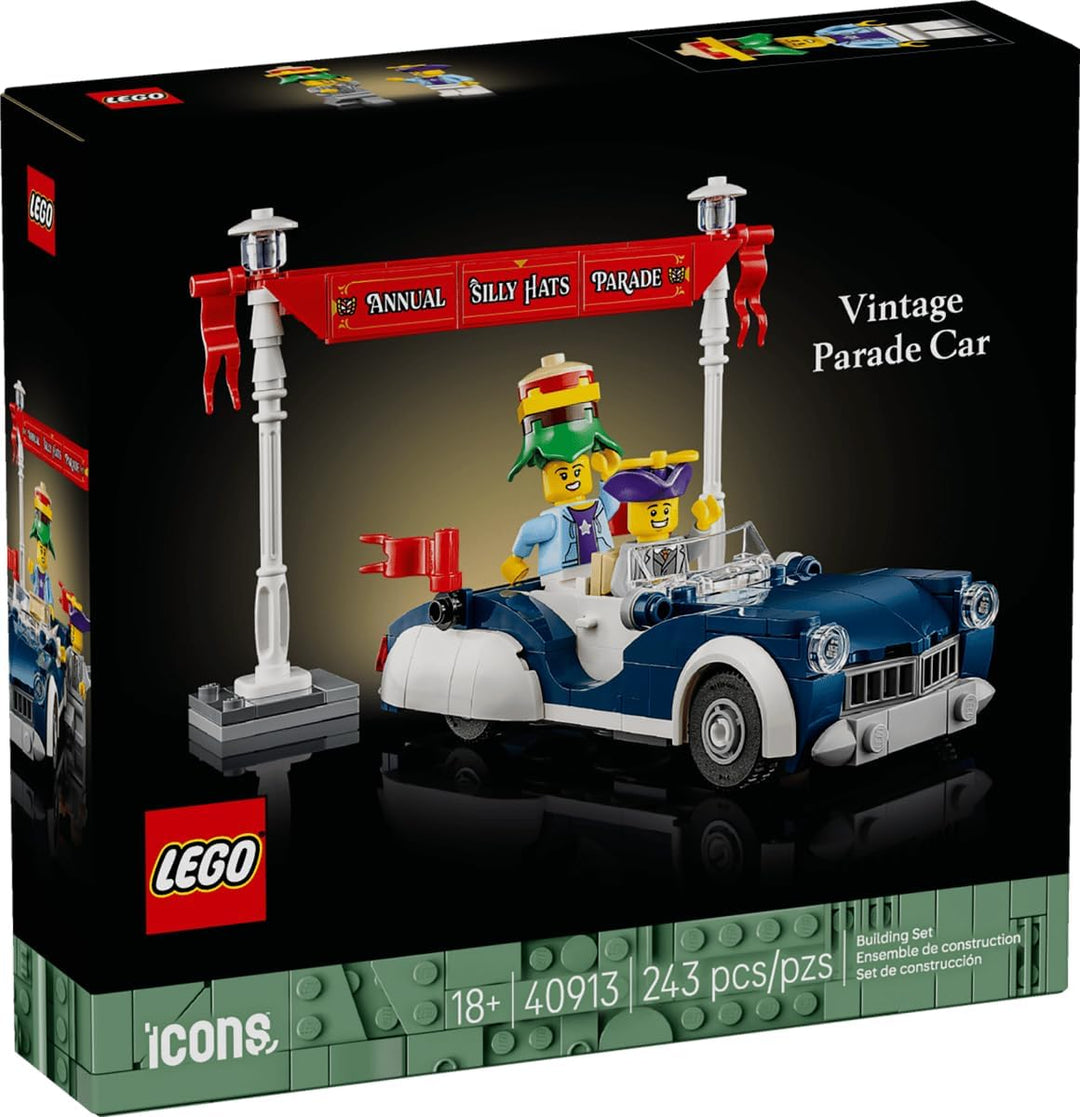 LEGO Vintage Parade Car Building Set 40913 - Modelo clásico de exhi...