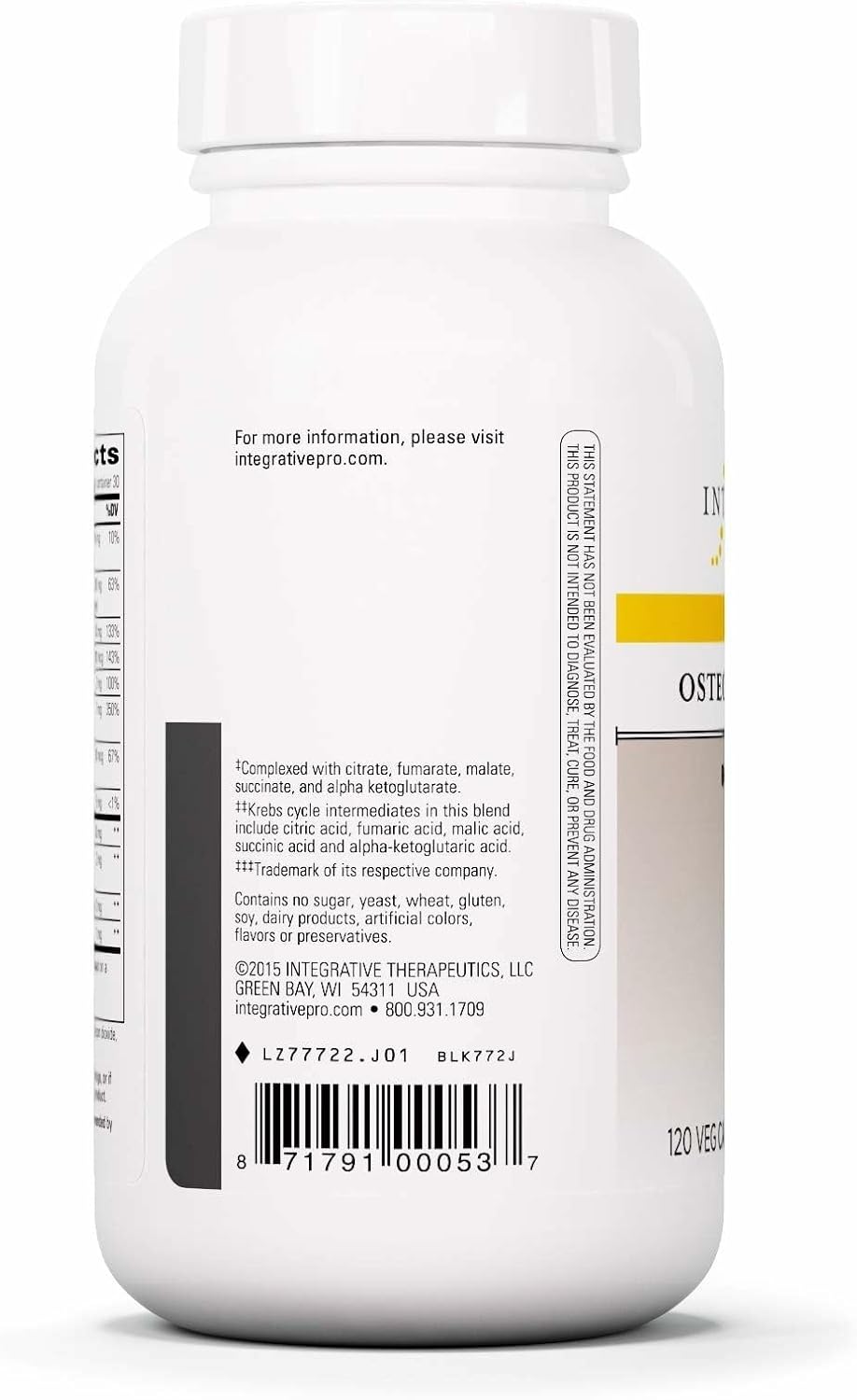 Integrative Therapeutics Osteoprime Forte - Suplemento de calcio pa...