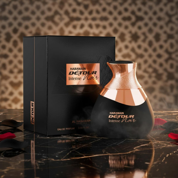 Detour Noir Intense de Al Haramain para Unisex - 3.33 oz (100 ml) e...