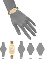 Anne Klein - Reloj de pulsera para mujer con acento de brillo