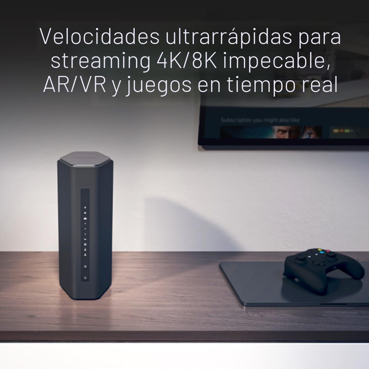 NETGEAR Nighthawk enrutador WiFi 7 tri-banda (RS500) \u2013 Solo en...