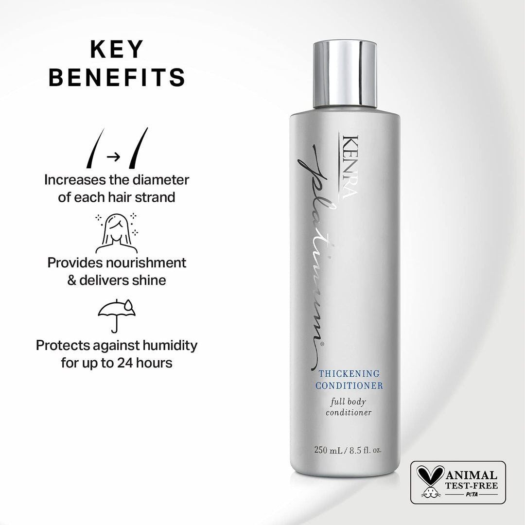 Kenra Platinum Truly Thickening Conditioner| Volumizador + Cabello...