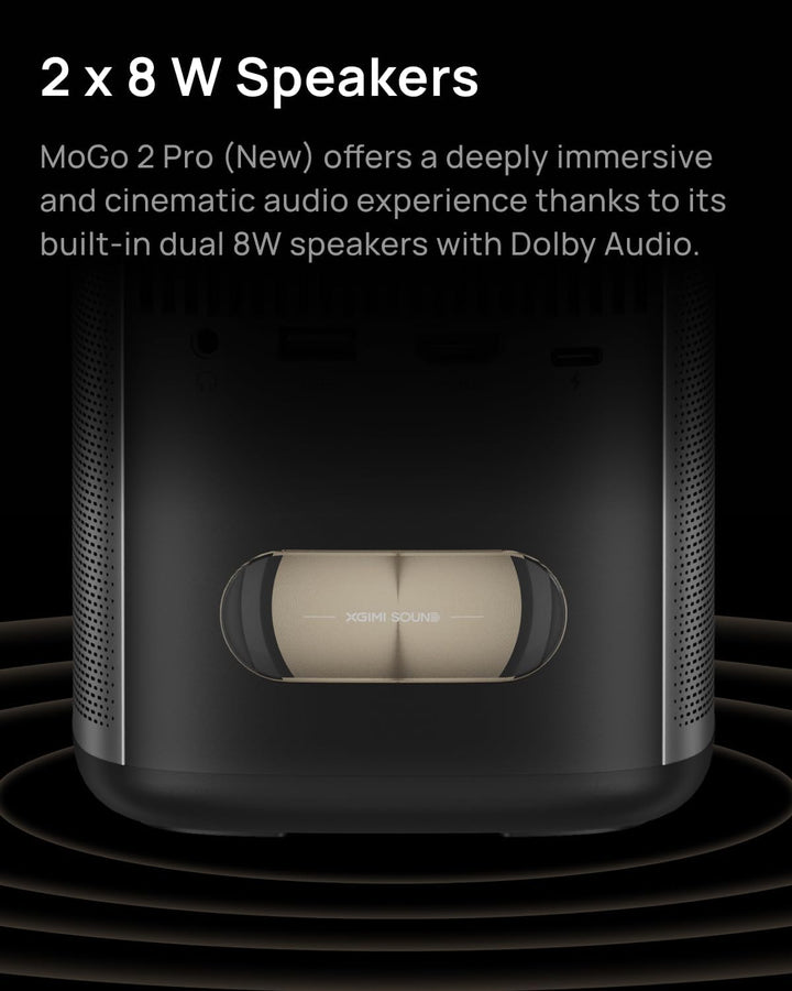 XGIMI MoGo 2 Pro (nuevo) Proyector portátil con soporte multiángulo...