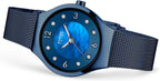 Bering Reloj Mujer Movimiento Solar - Colección Solar con Acero Inoxidable y Cristal de Zafiro 14427-XXX