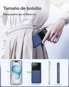 Cargador portátil con cable integrado – Banco de energía, 20000 mAh