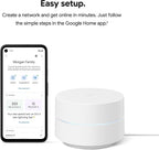 Google WiFi AC1200 - Sistema WiFi de malla - Enrutador WiFi - Cobertura de 3000 pies cuadrados - Paquete de 2