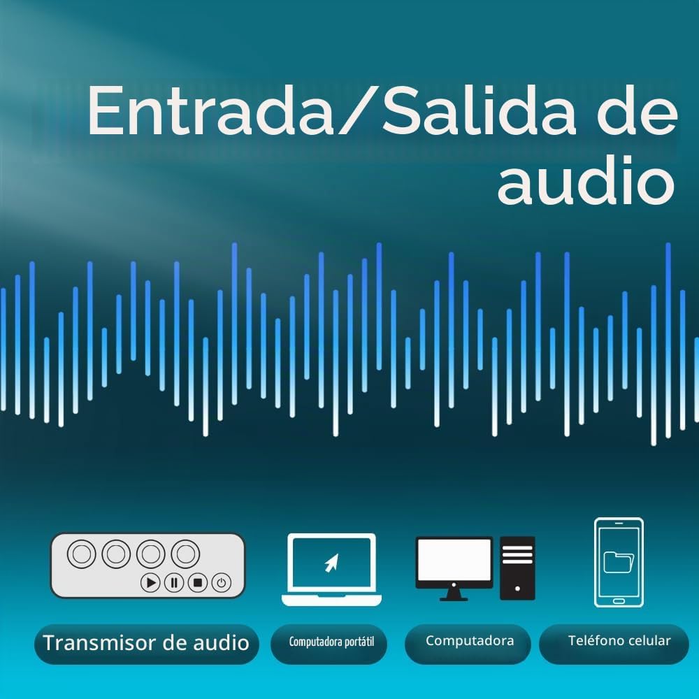 AGJ Sistema inalámbrico de guía turístico, auriculares de guía turí...