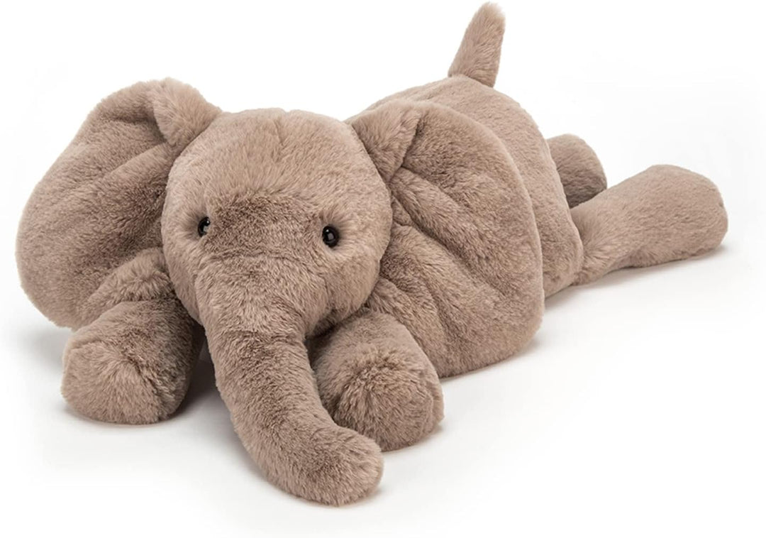 Jellycat Smudge Elefante de peluche, tamaño mediano de 9.5 pulgadas...