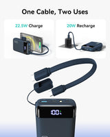 INIU Cargador portátil, banco de energía pequeño de 20000 mAh, carg...